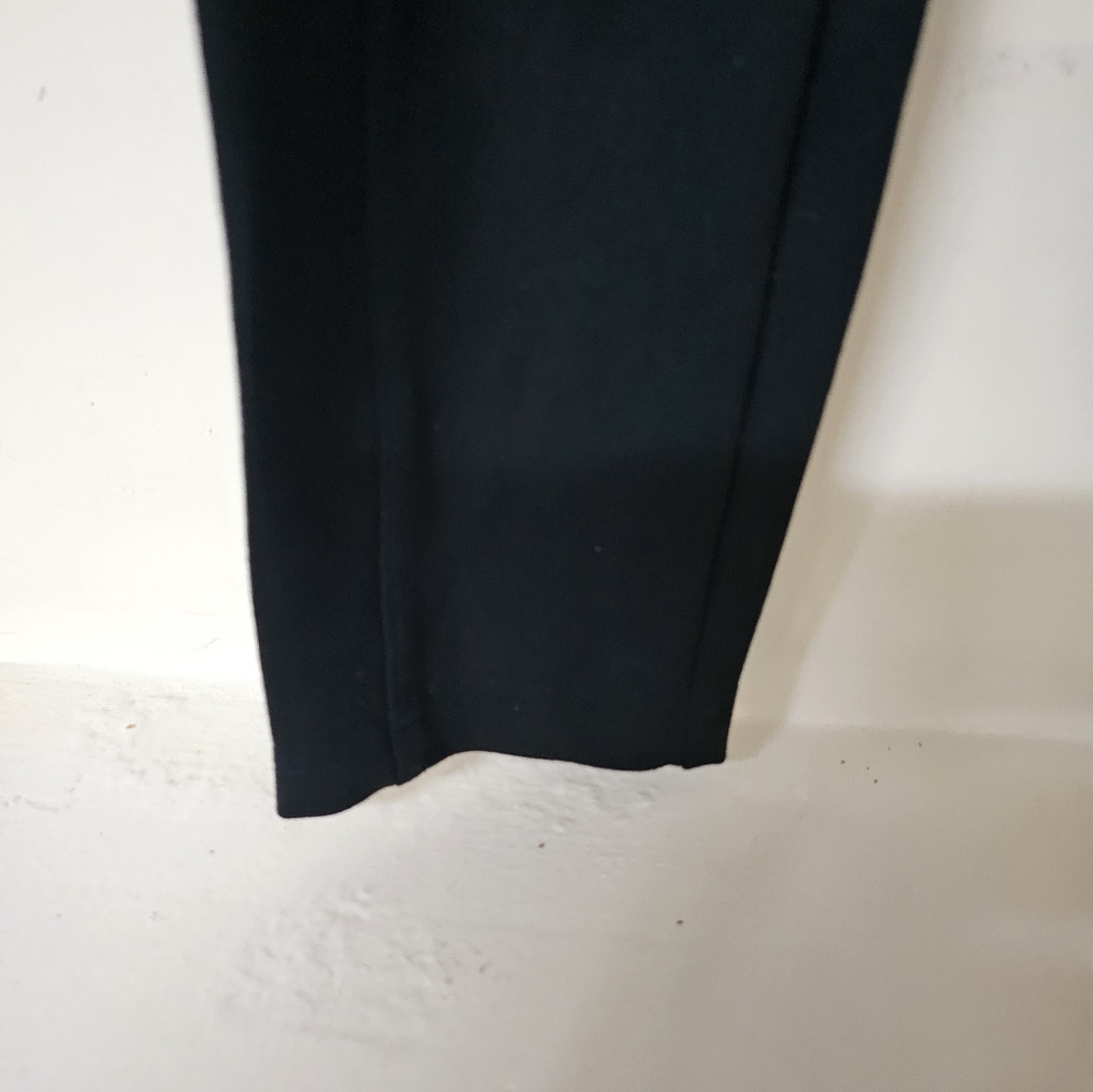 Maison d'Amelie  Black Pleated Pull-on Pants Size 8 - Picture 2 of 5